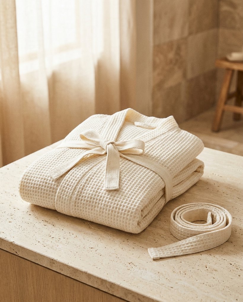 Bath robes for hospitality properties