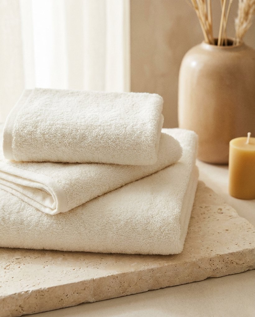 Towels for hospitality properties